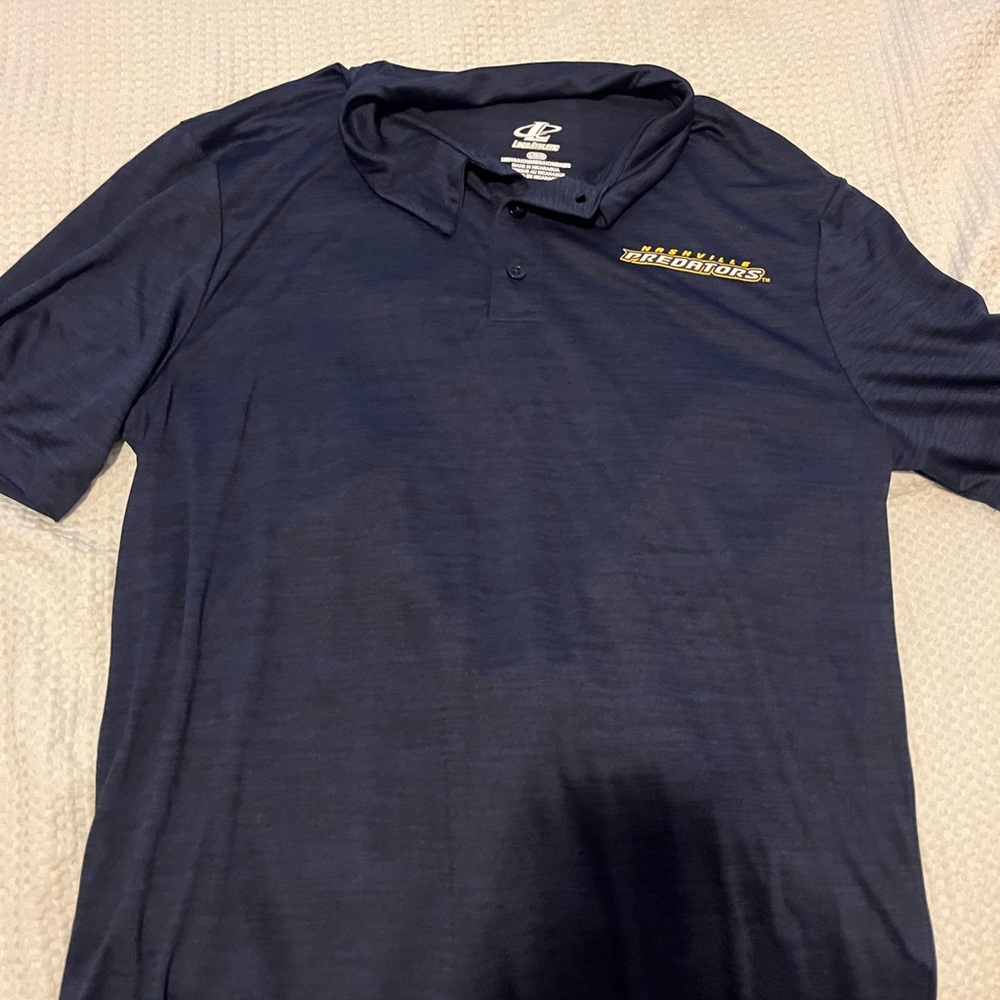 Nashville Predators Champion Navy Men's Polo Shirt